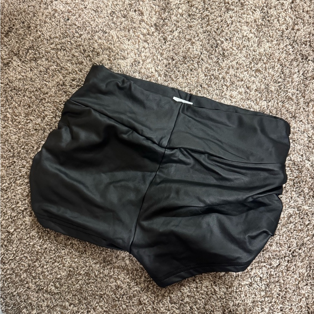 SHEIN Black High Waist Women's Shorts
